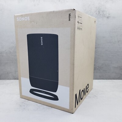 Sonos Move Portable Wireless Bluetooth Speaker - Black (MOVE1US1BLK) 