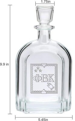 PHI BETA KAPPA Decanter
