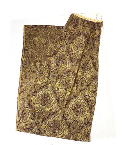 Vintage Antique Set 3 Drapes Pinch Pleat Tapestry Handmade Curtains 90 Panels - Picture 3 of 9