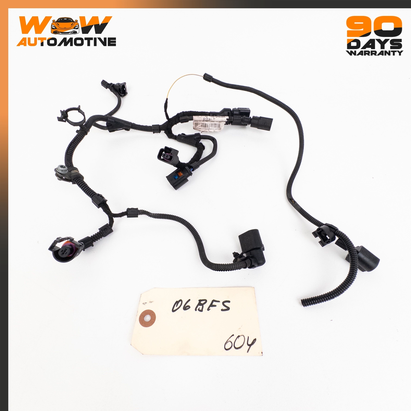 06-13 BENTLEY CONTINENTAL FLYING SPUR ENGINE STARTER ALTERNATOR CABLE HARNESS OE
