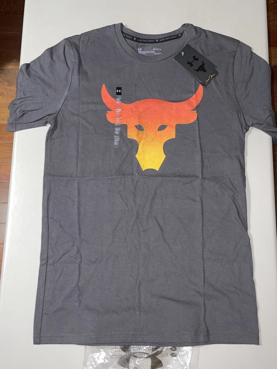 Men's project rock brahma bull short sleeve cheap