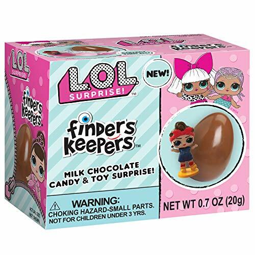 Finders Keepers L.O.L. Milk Chocolate Candy Egg & Toy Surprise (Pack of 6) - Picture 3 of 6