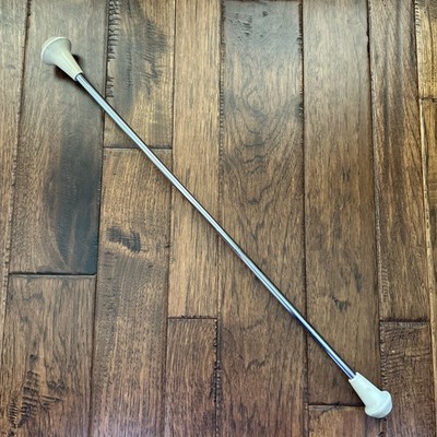 Vintage Star Model 22  Majorette Twirling Baton Chrome w/Rubber Ends