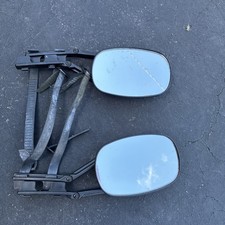 Towing Mirrors By K-source Fit System Universal Clip-on Convex 3891 Set Of 2 Towing Mirrors By K-source Fit System Universal Clip-on Convex 3891 Set Of 2
