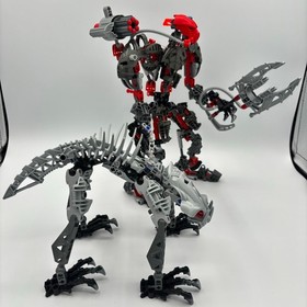 LEGO BIONICLE: Maxilos and Spinax (8924) - Complete No Box or Instructions