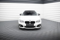 Maxton Design Frontlippe V.5 Passend FüR BMW 1Er M-Paket / M140I F20 FL Schwarz