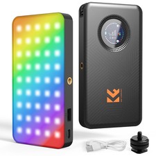 RGB Video Light, Portable Light for Photography, Cold Shoe Light, CRI95 , 270...