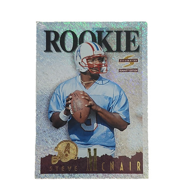 Steve McNair 1995 Score Summit Edition GROUND ZERO #152 Rookie RC RARE Titans