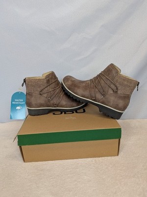 JBU Jambu Aberdeen Tobacco Brown Ankle Boots Women's 7.5 Gorpcore Water Resistan
