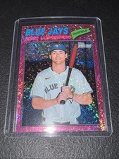 2026 Topps Heritage - Joey Loperfido #354 Chrome Pink Sparkle Refractor