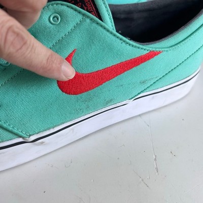 Nike SB Zoom Stefan Janoski Sneakers Aqua‎ Blue Size 13 Nike lace up EXCELLENT Nike SB Zoom Stefan Janoski Sneakers Aqua Blue Size 13 Nike  main image 4