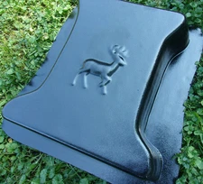 Concrete deer bench leg mold 3/16th abs plastic leg mould  14.5"H x 3.5" thick