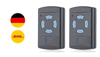 2 Stück Garagentore Handsender für Hormann HSM4-868 HSE2/HS4-868 4 Blue Buttons
