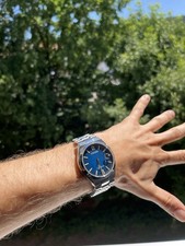Citizen Tsuyosa Silber Blau Automatik