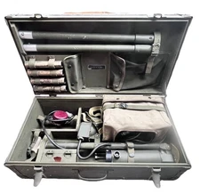 Original U.S. WWII 1944 Signal Corps Mine Metal Detector Kit AN/PRS-1, CLEAN