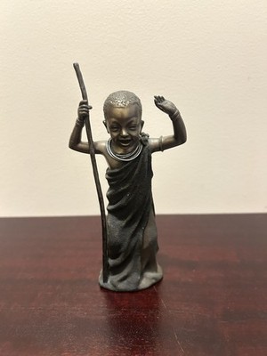 Soul Journeys Jabari ''Full of Courage'' Figur Bronzeoptik 2004