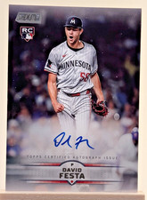 2025 Topps Stadium Club Baseball Autograph David Festa #SCBA-DF Twins RC