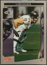 2001 Upper Deck Rookie F/X #156 Tony Siragusa Football EX