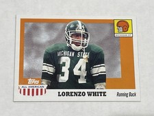 2005 Topps All American Football #66 - Lorenzo White - Michigan State Spartans