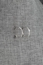 Sterling Silver Hoop Earrings - Elaine Tahe