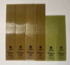 Cricut Cuttlebug Anna Griffin Border Embossing / Floral Hearts More / Lot Of 6