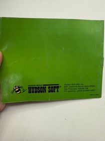 Hudson&rsquo;s Adventure Island NES Instruction Manual Only Original Nintendo Booklet