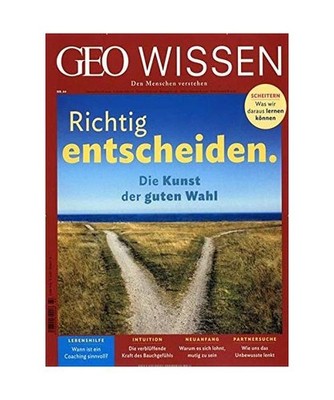 GEO Wissen 64/2019 - Richtig entscheiden., Schaper, Michael