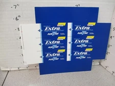 WRIGLEY'S chewing gum pack 1990s candy store display box lid EXTRA sf WINTER lg