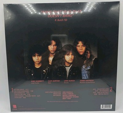 Metallica : Kill Em All (Limited Jump In The Fire Engine Red Vinyl