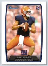 2013 Bowman #165 Ryan Nassib RC - New York Giants