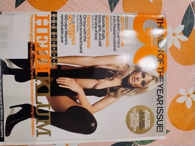 GQ Magazine October 2004 Heidi Klum British UK Edition Men Woman of the Year