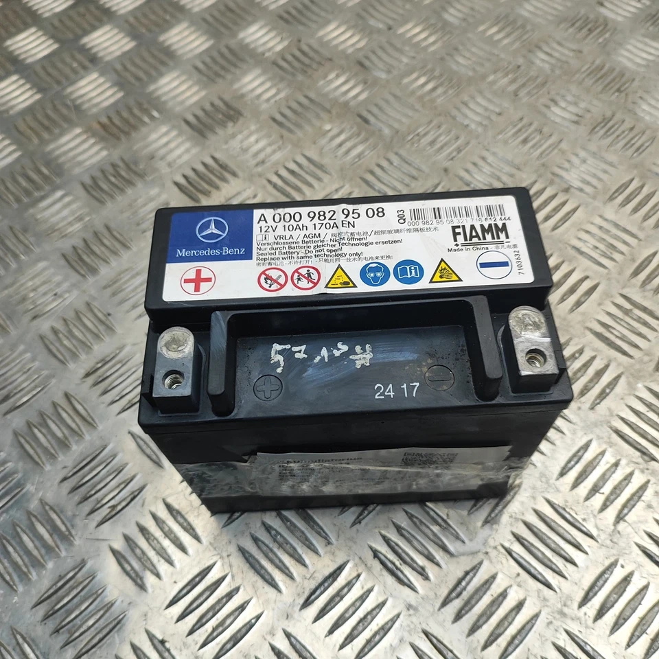 MERCEDES-BENZ VITO Tourer W447 Battery A0009829508 2.1 Diesel 120kw 32883673 - Image 3 of 4