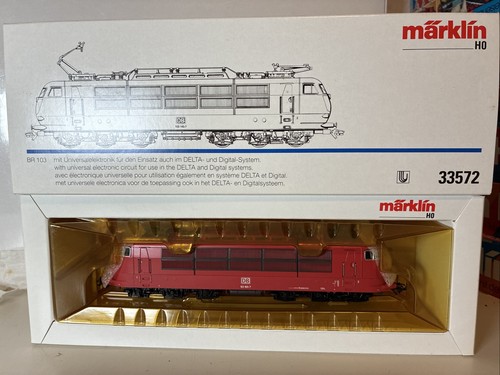 Märklin 33572 Elektrolok BR 103 rot Delta Digital unbespielt OVP | Zustand: Neu