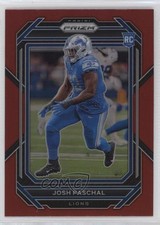 2022 Panini Prizm Rookies Red Prizm Josh Paschal #389 0qr6