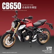 Simulation 1 to 12 Honda CB650 alloy motorcycle model ornament
