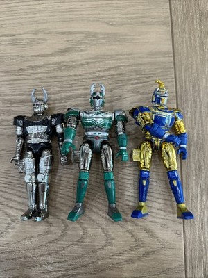 Vintage Beetleborgs Loose 6'' Action Figures Bandai 1996-97 Lot Of 3