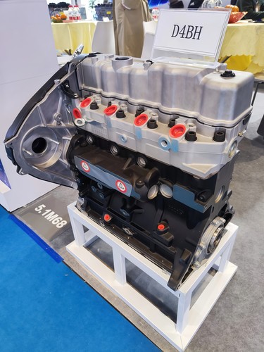 D4BH Motor Long Block For 1997-06 Hyundai Galloper Starex Terracan i20 2.5 TDI - Picture 7 of 16