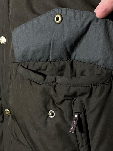 Barbour Cromer Jacket Men’s Size M Green Hooded Puffer Coat Quilted FibreDown - Picture 10 of 23