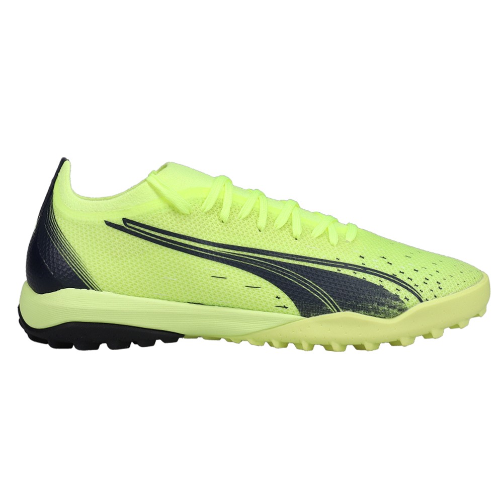 PUMA Ultra Match Turf Soccer Mens Yellow Sneakers Athletic Shoes 10690301