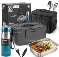 Electric Lunch Box for Adults, 2L (8.5 Cup) C...