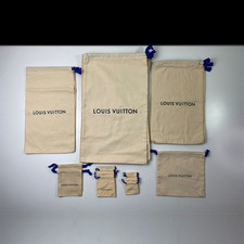 Authentic LOUIS VUITTON various dust bags: 2"x 2.5"   11"x 19.5"