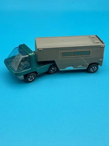 Vintage 1969 Original Hot Wheels Redline The Heavy Weights Moving Van Lines Aqua
