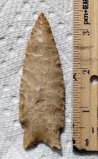Dalton Spear Point Projectile Arrowhead Indian Artifact