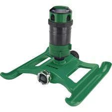 Dramm Metal Adjustable Green Gear Drive Sprinkler 10-15094 Dramm ColorStorm