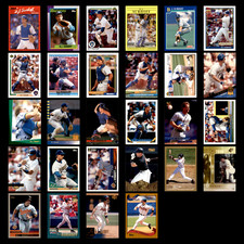 B.J. Surhoff Lot 28 Different Baseball Cards 1990-2002 Brewers/Orioles/Braves