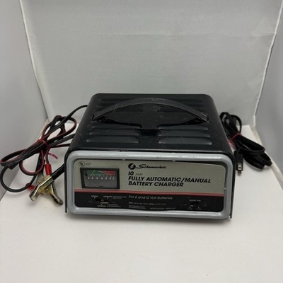 Schumacher 10 Amp 6 & 12 Volt Battery Charger Automatic SE-40MAP Deep Cycle