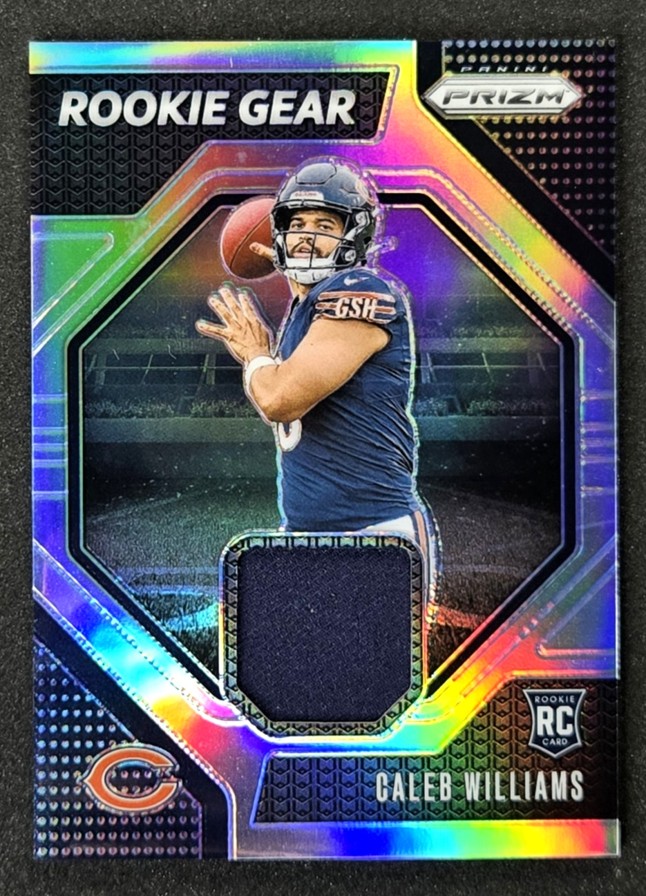 2024 Panini Prizm - Rookie Gear Caleb Williams #RG-CWS (MEM, RC)