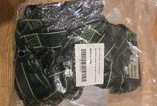 AFP Fall Protection Safety Harness Premium Hi-Viz Lime Black Reflective Bad Boy