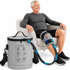 Ice Machine for Knee after Surgery, Portable Enlarged Cold Pad