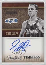 2013-14 Panini Timeless Treasures Signatures 49/299 Scott Skiles #20 Auto 0o9